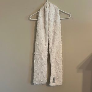 Minky couture scarf